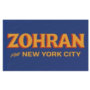 Zohran For New York City Flag