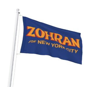 Zohran For New York City Flag