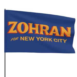 Zohran For New York City Flag
