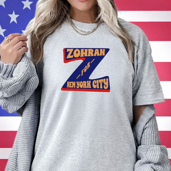 Zohran For New York City Unisex Shirt – Retro Z Logo Tee, Progressive Democrats Mayor Campaign Shirt