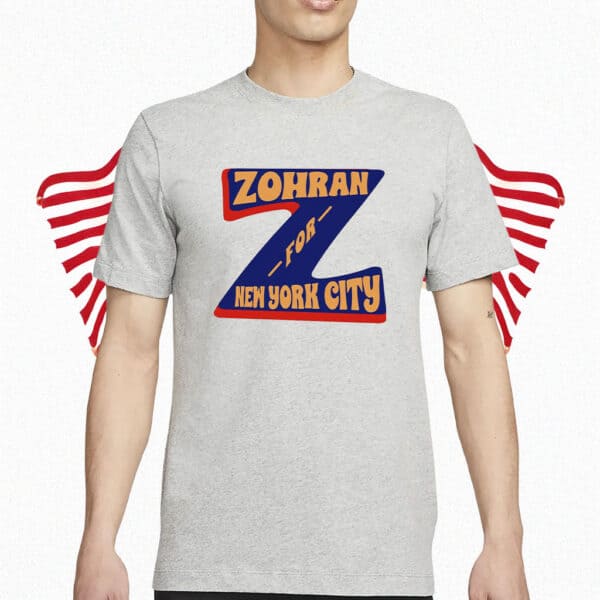 Zohran For New York City Unisex Shirt – Retro Z Logo Tee, Progressive Democrats Mayor Campaign Shirt
