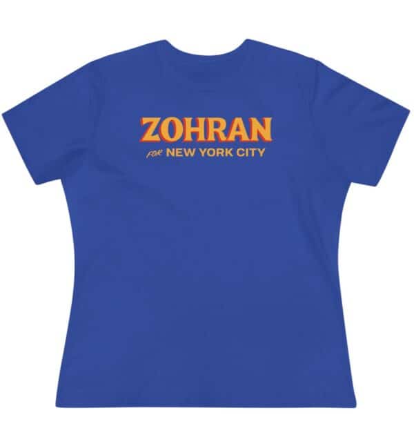 Zohran For New York City Women's T-Shirt