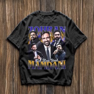 Zohran Mamdani 90s Bootleg Vintage T-Shirt