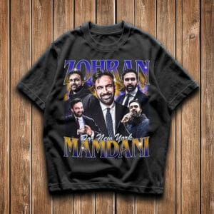 Zohran Mamdani 90s Bootleg Vintage T-Shirt