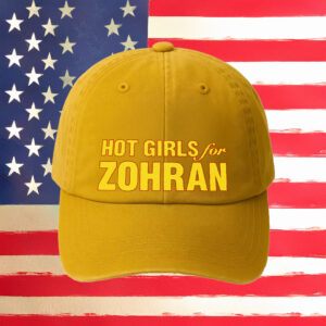Zohran Mamdani Campaign Cap - Vote Zohran NYC, Hot Girls for Zohran Embroidered Hat
