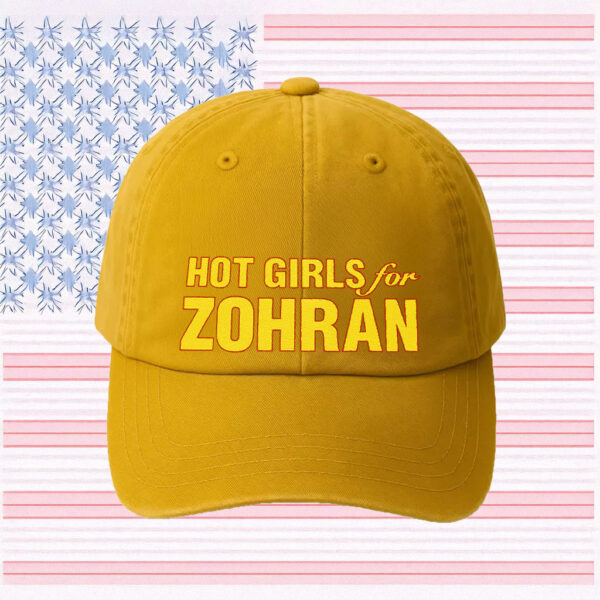Zohran Mamdani Campaign Cap - Vote Zohran NYC, Hot Girls for Zohran Embroidered Hat