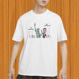 Zohran Mamdani Cartoon Shirt – My Mayor, My New York Tee, Vote Zohran 2025 Progressive Graphic T-Shirt