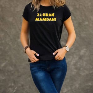 Zohran Mamdani For Nyc Mayor Funny Trendy Cool Progressive T-shirt