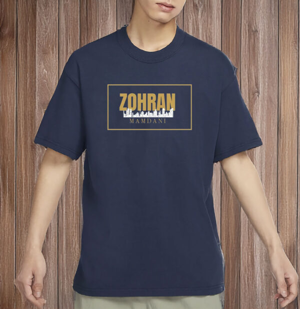 Zohran Mamdani NYC Skyline Shirt