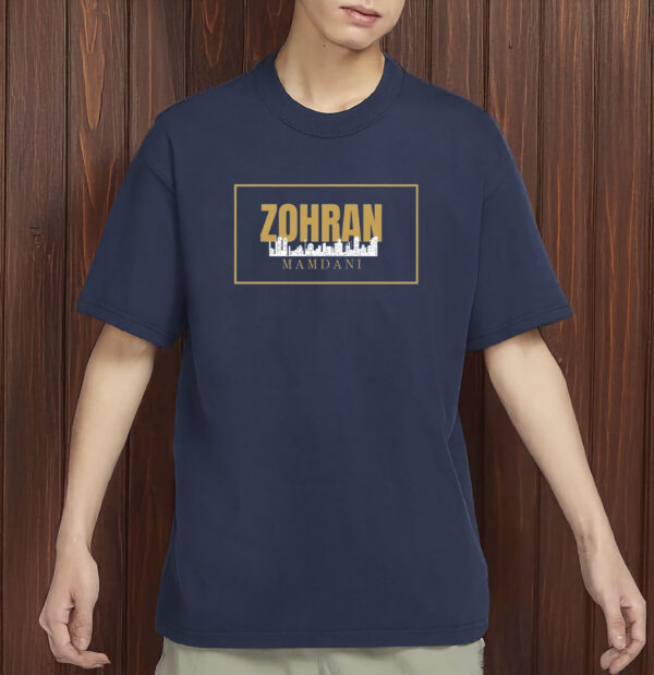 Zohran Mamdani NYC Skyline Shirt