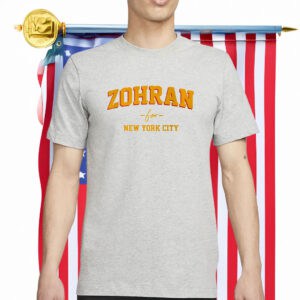 Zohran Mamdani Tee - Zohran for Mayor of New York - Vote Zohran Progressive Democrats DSA Shirt