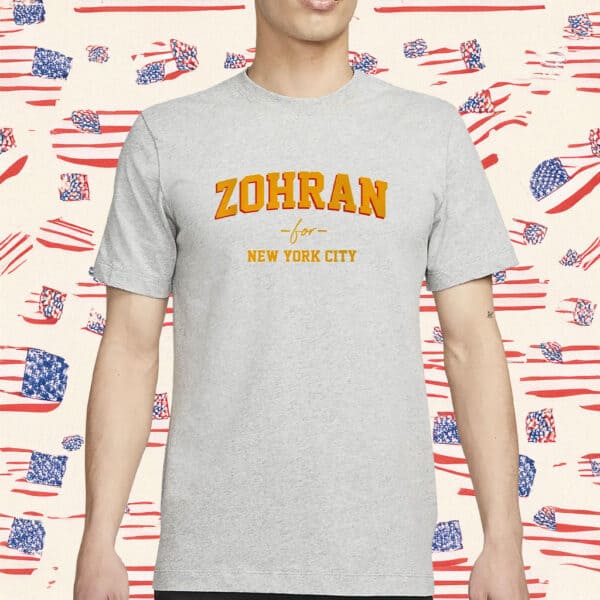 Zohran Mamdani Tee - Zohran for Mayor of New York - Vote Zohran Progressive Democrats DSA Shirt
