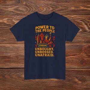 Zohran Mamdani Unisex Shirt – Power to the People Tee, Zohran for Mayor NYC Graphic T-Shirt