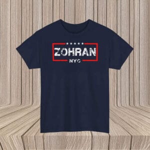 Zohran Mamdani for Mayor, New York City Everyday Graphic Tee, Zohran NYC T-Shirt