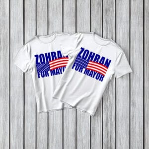 Zohran Mamdani for Mayor New York city shirt