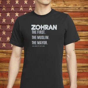 Zohran Mamdani for NYC Mayor 2025 T-Shirt – Vote Zohran Graphic Tee, Progressive Democrat Campaign Shirt