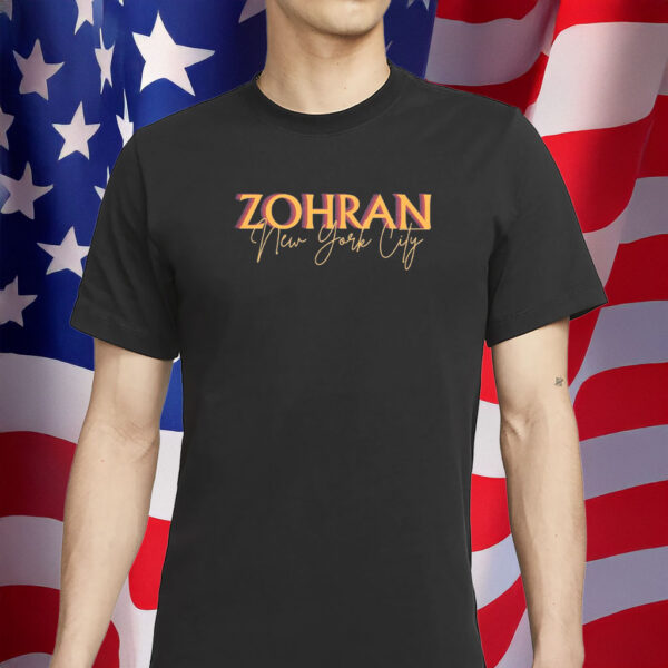 Zohran New York City Shirt – Mayor Mamdani 2025 Tee, Freeze Rent Progressive Democrats Shirt