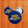 Zohran for Mayor Button – NYC Political Campaign Pin, Zohran 2025 Pin