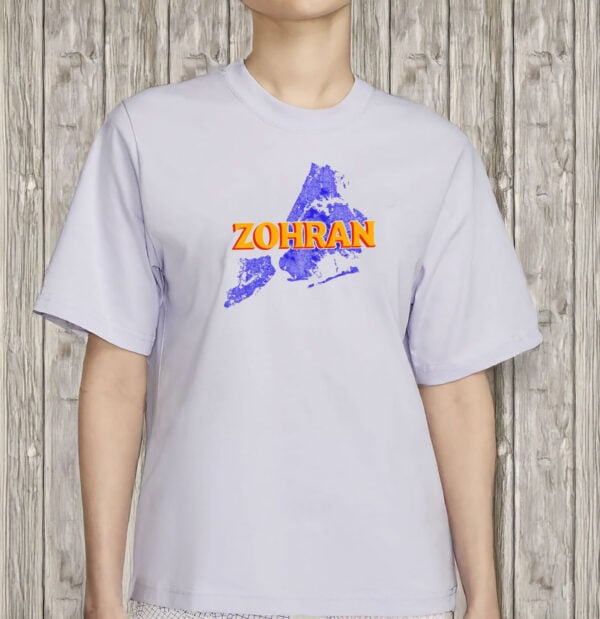 Zohran for Mayor T-Shirt – NYC Map Graphic Tee - Zohran Mamdani 2025 Shirt