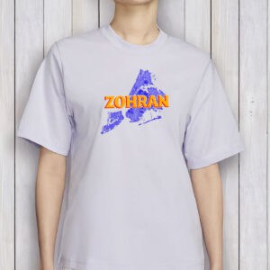Zohran for Mayor T-Shirt – NYC Map Graphic Tee - Zohran Mamdani 2025 Shirt