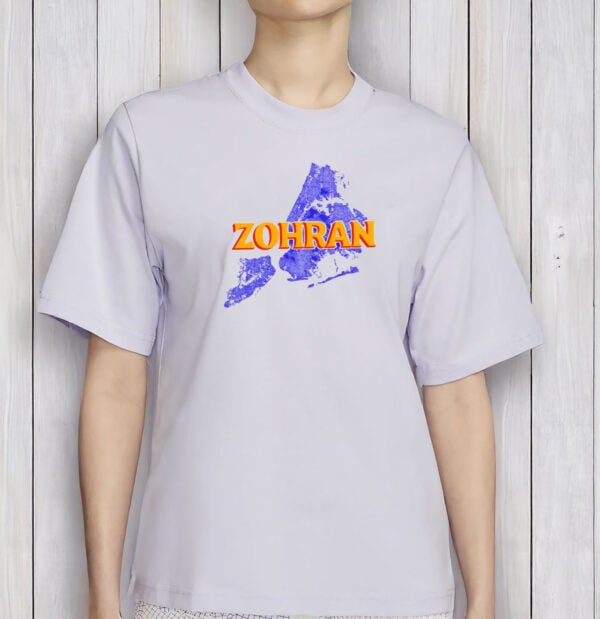 Zohran for Mayor T-Shirt – NYC Map Graphic Tee - Zohran Mamdani 2025 Shirt