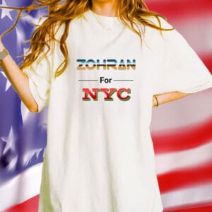 Zohran for NYC Shirt – Vote Zohran 2025 Tee, NYC’s First Muslim Mayor Campaign Shirt