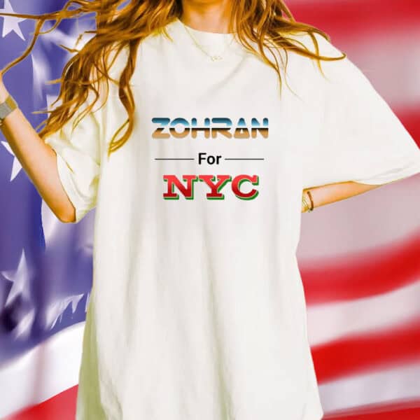 Zohran for NYC Shirt – Vote Zohran 2025 Tee, NYC’s First Muslim Mayor Campaign Shirt