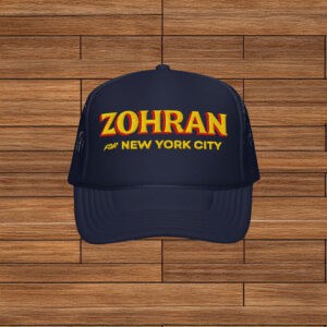 Zohran for New York City Campaign Cap - Vote Zohran, Zohran Mamdani Foam Trucker Hat