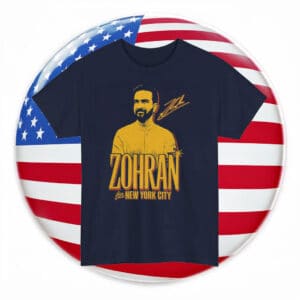 Zohran for New York City Comfort Colors Shirt – Mayor Mamdani 2025 Tee, NYC’s First Muslim Mayor Shirt