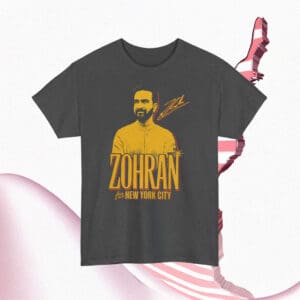 Zohran for New York City Comfort Colors Shirt – Mayor Mamdani 2025 Tee, NYC’s First Muslim Mayor Shirt
