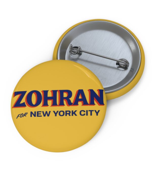 Zohran for New York City Gold Button