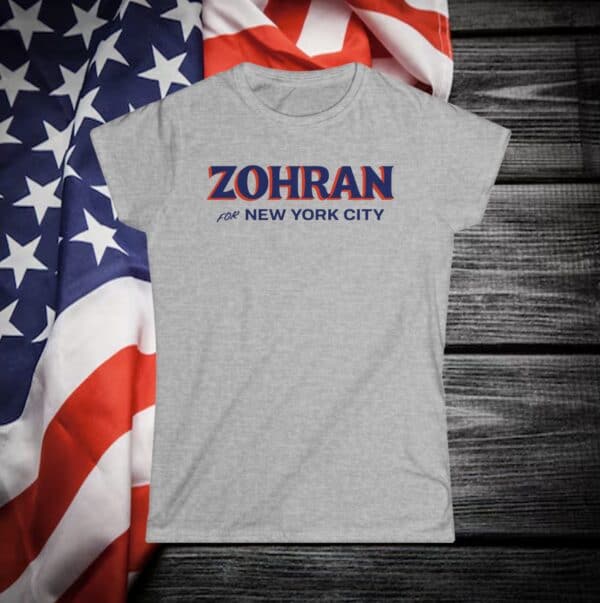 Zohran for New York City Gold Women's T-Shirt