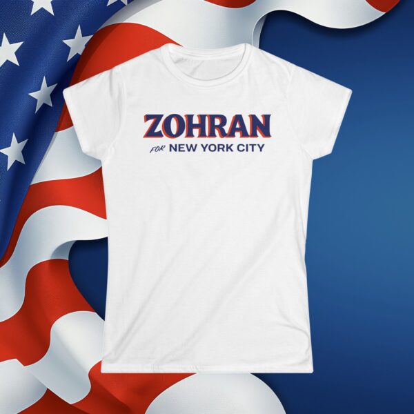 Zohran for New York City Gold Women's T-Shirt