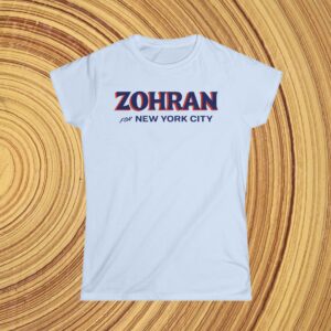 Zohran for New York City Gold Women's T-Shirt