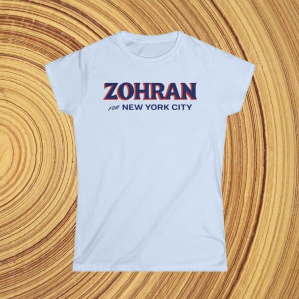 Zohran for New York City Gold Women's T-Shirt