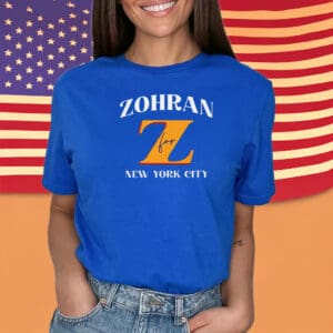 Zohran for New York City Mayor Tee, Vote & Rank Zohran 2025 Shirt