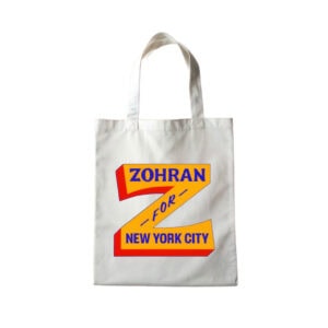 Zohran for New York City - Progressive Campaign Merch, Mayor Mamdani 2025 Tote Bag