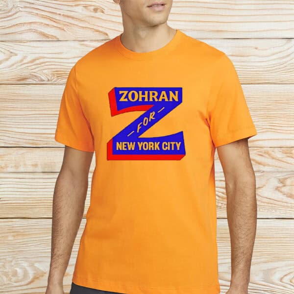 Zohran for New York City Shirt – Mayor Mamdani 2025 Tee, NYC’s First Muslim Mayor Shirt
