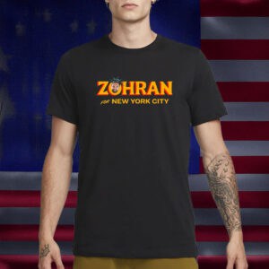 Zohran for New York City Shirt – NYC’s First Muslim Mayor Vote Zohran Freeze Rent Tee