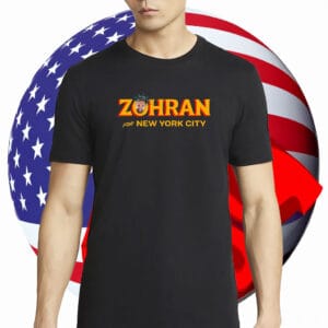 Zohran for New York City Shirt – NYC’s First Muslim Mayor Vote Zohran Freeze Rent Tee