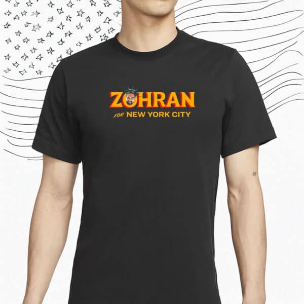 Zohran for New York City Shirt – NYC’s First Muslim Mayor Vote Zohran Freeze Rent Tee