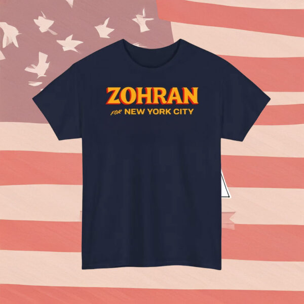 Zohran for New York City Shirt – Rent Freeze Support Tee, Free Buses & Public Markets Politics Shirt