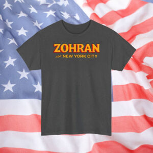 Zohran for New York City Shirt – Rent Freeze Support Tee, Free Buses & Public Markets Politics Shirt