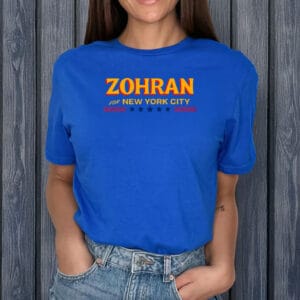 Zohran for New York City Shirt – Vote Zohran 2025 Tee, NYC Mayor Campaign Shirt