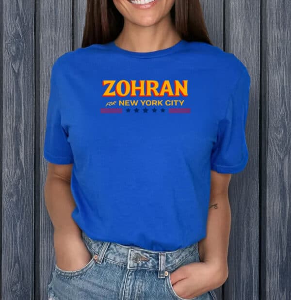 Zohran for New York City Shirt – Vote Zohran 2025 Tee, NYC Mayor Campaign Shirt