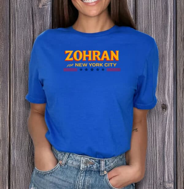 Zohran for New York City Shirt – Vote Zohran 2025 Tee, NYC Mayor Campaign Shirt