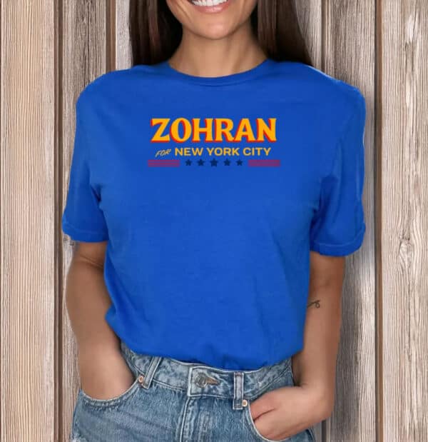 Zohran for New York City Shirt – Vote Zohran 2025 Tee, NYC Mayor Campaign Shirt