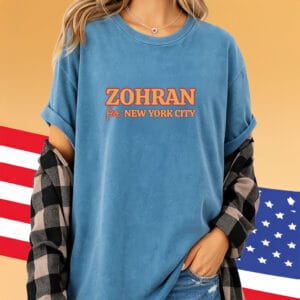 Zohran for New York City Tee - Mayor Mamdani 2025 Campaign Shirt