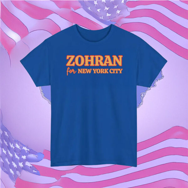 Zohran for New York City Tee - Mayor Mamdani 2025 Campaign Shirt