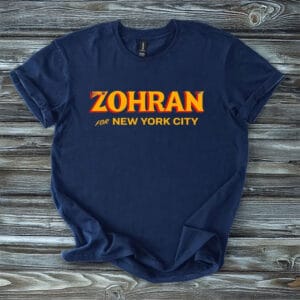 Zohran for New York City Tee-Mayor Mamdani 2025 T-Shirt